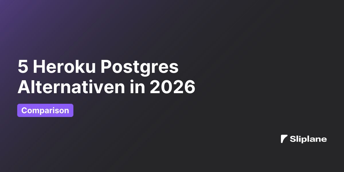 5 Heroku Postgres Alternativen in 2026